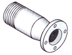 Connector - Enlarging Flange / Thread