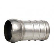 B8 - Stainless Steel Male Coupling with Hose Tail NO Lever Ring