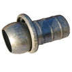 A8 - Galv. Steel Male Coupling with Hose Tail & Ring