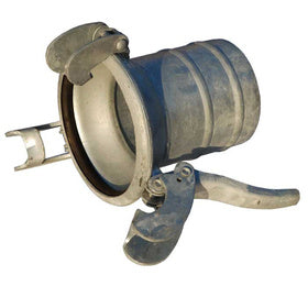 A9 - Galv. Steel Female Coupling with Hose Tail 3 Catches & Seal