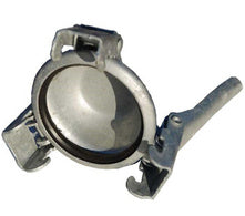 F5D - Galv. Steel Female End Plug with 3 Catches & Seal